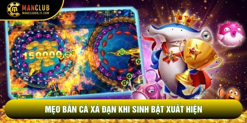 Mẹo bắn cá xả đạn khi sinh bật xuất hiện
